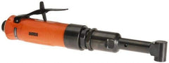Dotco - 1/4" Keyless Chuck - Right Angle Handle, 4,000 RPM, 0.4 hp, 90 psi - Apex Tool & Supply