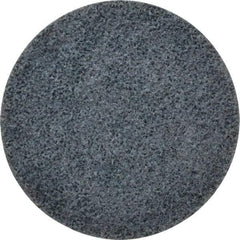 3M - 4-1/2" Coarse Grade Ceramic Deburring Disc - Quick Change Connection, Blue, 13,300 Max RPM - Apex Tool & Supply