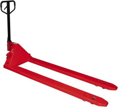 Vestil - 4,400 Lb Capacity, 7-3/4" Lift Economy Pallet Truck - 2-7/8" Min Lift Height, 72" Fork Length x 27" Fork Width, 27" Overall Width - Apex Tool & Supply