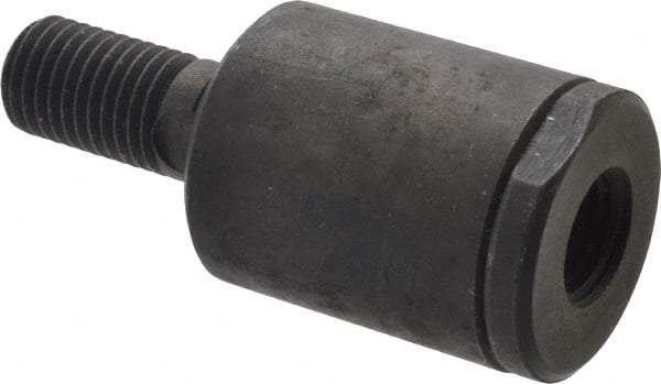 Made in USA - Air Cylinder Self-Aligning Rod Coupler - For M10 x 1.25 Air Cylinders, Use with Hydraulic & Pneumatic Cylinders - Apex Tool & Supply