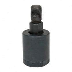 Made in USA - Air Cylinder Self-Aligning Rod Coupler - For 1/2-20 Air Cylinders, Use with Hydraulic & Pneumatic Cylinders - Apex Tool & Supply