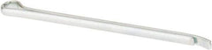 Made in USA - 1/8" Diam x 2-1/2" Long Hammerlock Cotter Pin - Grade 2, Zinc-Plated, Steel - Apex Tool & Supply