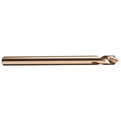Cleveland - 5/8" Body Diam, 90°, 7-1/8" OAL, Cobalt Spotting Drill - Apex Tool & Supply