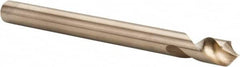 Cleveland - 1/2" Body Diam, 90°, 6" OAL, Cobalt Spotting Drill - Apex Tool & Supply