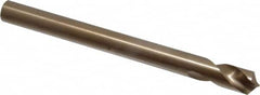 Cleveland - 5/8" Body Diam, 120°, 7-1/8" OAL, Cobalt Spotting Drill - Apex Tool & Supply