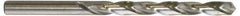 Cleveland - 23/64" 118° High Speed Steel Jobber Drill - Bright Finish, Right Hand Cut, Spiral Flute, Straight Shank, 4-7/8" OAL, Split Point - Apex Tool & Supply