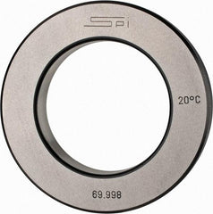 SPI - Micrometer Setting Rings - 6,000 to 70mm, Use with SPI Hole-Mike Series Micrometers - Apex Tool & Supply