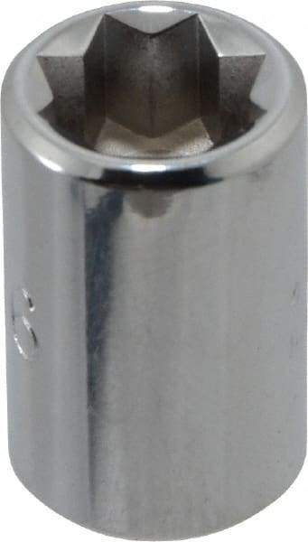 Proto - 5/16", 1/4" Drive, Standard Hand Socket - 8 Points, 7/8" OAL, Chrome Finish - Apex Tool & Supply