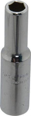 Proto - 3/4" Drive, Deep Hand Socket - 12 Points, 2" OAL, Chrome Finish - Apex Tool & Supply