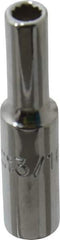 Proto - 1-1/2", 1/2" Drive, Deep Hand Socket - 12 Points, 2" OAL, Chrome Finish - Apex Tool & Supply