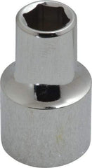 Proto - 3/8", 1/2" Drive, Standard Hand Socket - 6 Points, 1-31/64" OAL, Chrome Finish - Apex Tool & Supply