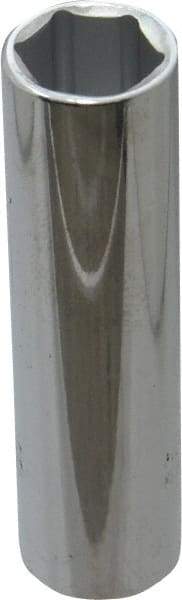Proto - 5/8", 1/2" Drive, Deep Hand Socket - 6 Points, 3-1/4" OAL, Chrome Finish - Apex Tool & Supply