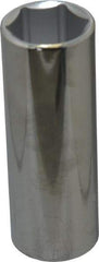 Proto - 7/8", 1/2" Drive, Deep Hand Socket - 6 Points, 3-1/4" OAL, Chrome Finish - Apex Tool & Supply
