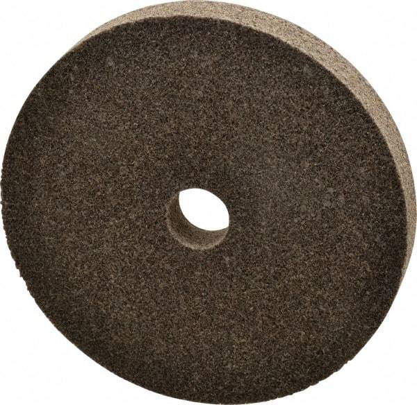 3M - 8" Diam, 1" Face Width, 1-1/4" Center Hole, Coarse Grade, Aluminum Oxide Deburring Wheel - Unitized, Hard Density 8 Grade, 5,500 RPM - Apex Tool & Supply