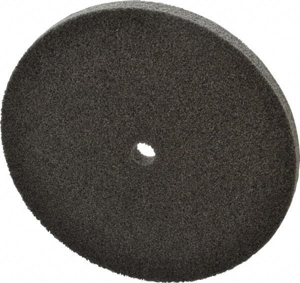 3M - 8" Diam, 1/2" Face Width, 5/8" Center Hole, Medium Grade, Aluminum Oxide Deburring Wheel - Unitized, Soft Density 2 Grade, 3,500 RPM - Apex Tool & Supply