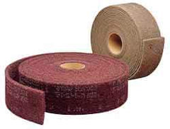 3M - 30' Long x 36" Wide Nonwoven Roll - Nonabrasive Grade, White, Talc - Apex Tool & Supply