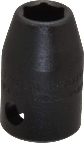 Proto - 3/8" Drive 8mm Standard Impact Socket - 6 Points, 1-1/32" OAL - Apex Tool & Supply
