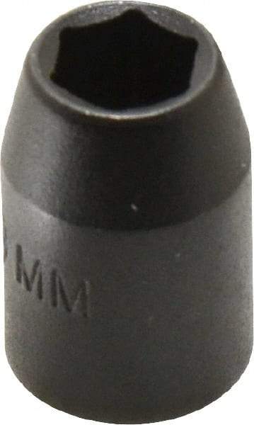 Proto - 3/8" Drive 9mm Standard Impact Socket - 6 Points, 1-1/32" OAL - Apex Tool & Supply