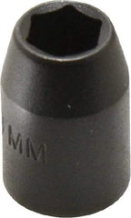 Proto - 3/8" Drive 9mm Standard Impact Socket - 6 Points, 1-1/32" OAL - Apex Tool & Supply
