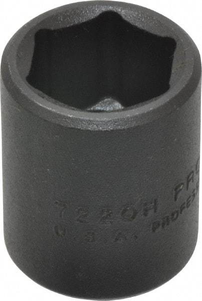 Proto - 3/8" Drive 5/8" Standard Impact Socket - 6 Points, 1-3/32" OAL - Apex Tool & Supply
