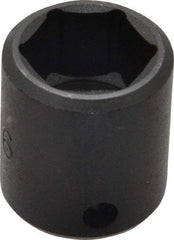 Proto - 3/8" Drive 11/16" Standard Impact Socket - 6 Points, 1-3/32" OAL - Apex Tool & Supply