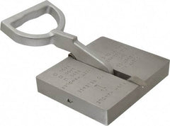 Mag-Mate - 125 Lb Load Capacity, Permanent Lift Magnet - 1-3/8" High x 7-1/4" Wide, For Use with Flats - Apex Tool & Supply