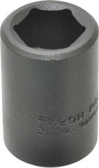 Proto - 1/2" Drive 5/8" Standard Impact Socket - 6 Points, 1-1/2" OAL - Apex Tool & Supply