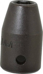 Proto - 1/2" Drive 10mm Standard Impact Socket - 6 Points, 1-1/2" OAL - Apex Tool & Supply