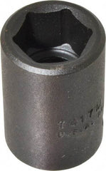 Proto - 1/2" Drive 17mm Standard Impact Socket - 6 Points, 1-1/2" OAL - Apex Tool & Supply