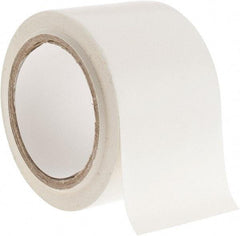 NMC - White Solid Color Vinyl Tape - 3" Wide x 108' Long x 0.002" Thick, General Traffic - Apex Tool & Supply