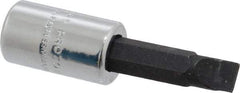 Proto - Screwdriver & Drag Link Sockets Type: Slotted Screwdriver Socket Drive Size (Inch): 1/4 - Apex Tool & Supply