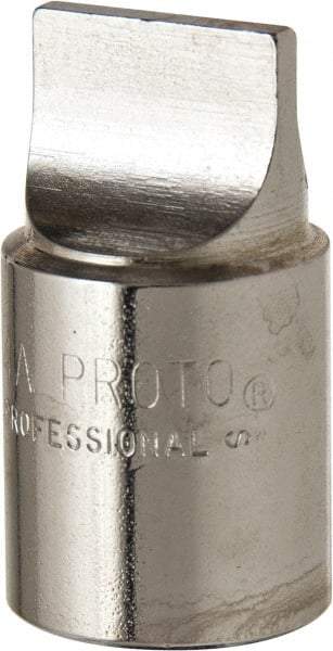 Proto - 1/2" Drive, 3/4" Wide x 0.115" Thick Blade, Drag Link Socket - 1-5/8" OAL - Apex Tool & Supply