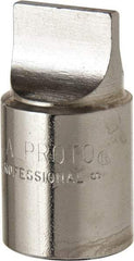 Proto - 1/2" Drive, 3/4" Wide x 0.115" Thick Blade, Drag Link Socket - 1-5/8" OAL - Apex Tool & Supply