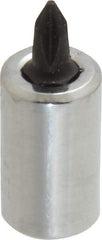 Proto - 1/4" Drive, #1 Point, Phillips Screwdriver Socket - 1-13/64" OAL - Apex Tool & Supply