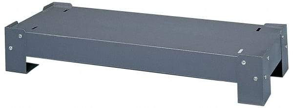 Durham - 12.3" Wide x 5.8" High, Gray Bin Holder - Use with Cabinets 002, 005, 007, 013, 014, 030, 031, 034 - Apex Tool & Supply