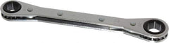Proto - 3/8" x 7/16" 6 Point Ratcheting Box Wrench - Double End, 5-1/2" OAL, Steel - Apex Tool & Supply