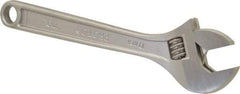 Proto - 1-5/16" Jaw Capacity, 10" Locking Adjustable Wrench - Steel, Chrome Finish - Apex Tool & Supply