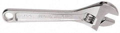 Proto - 2-1/16" Jaw Capacity, 18" Standard Adjustable Wrench - Steel, Chrome Finish - Apex Tool & Supply