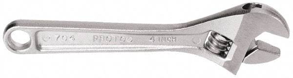 Proto - 2-7/16" Jaw Capacity, 24" Standard Adjustable Wrench - Steel, Chrome Finish - Apex Tool & Supply