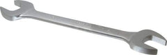 Proto - 1-1/2" x 1-5/8" Standard Open End Wrench - 17" OAL, Double End, Satin Finish, 15° Head Angle - Apex Tool & Supply