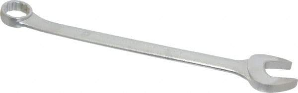Proto - 1-5/16" 12 Point Offset Combination Wrench - 15° Offset Angle, 17-5/8" OAL, Steel, Satin Finish - Apex Tool & Supply