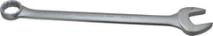 Proto - 1-3/8" 12 Point Offset Combination Wrench - 15° Offset Angle, 18-1/2" OAL, Steel, Satin Finish - Apex Tool & Supply