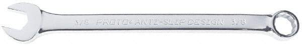 Proto - 1-1/2" 12 Point Offset Combination Wrench - 15° Offset Angle, 20-1/4" OAL, Steel, Satin Finish - Apex Tool & Supply
