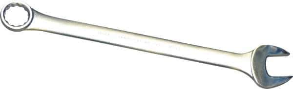 Proto - 1-5/8" 12 Point Offset Combination Wrench - 15° Offset Angle, 23" OAL, Steel, Satin Finish - Apex Tool & Supply