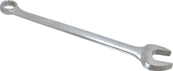 Proto - 1-11/16" 12 Point Offset Combination Wrench - 15° Offset Angle, 23" OAL, Steel, Satin Finish - Apex Tool & Supply