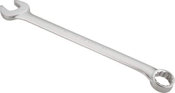 Proto - 1-3/4" 12 Point Offset Combination Wrench - 15° Offset Angle, 25" OAL, Steel, Satin Finish - Apex Tool & Supply