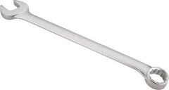 Proto - 1-3/4" 12 Point Offset Combination Wrench - 15° Offset Angle, 25" OAL, Steel, Satin Finish - Apex Tool & Supply