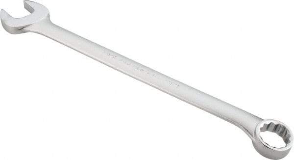 Proto - 1-13/16" 12 Point Offset Combination Wrench - 15° Offset Angle, 25" OAL, Steel, Satin Finish - Apex Tool & Supply