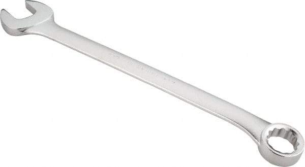 Proto - 2-1/16" 12 Point Offset Combination Wrench - 15° Offset Angle, 29-1/2" OAL, Steel, Satin Finish - Apex Tool & Supply