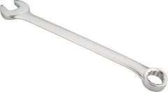Proto - 2-1/16" 12 Point Offset Combination Wrench - 15° Offset Angle, 29-1/2" OAL, Steel, Satin Finish - Apex Tool & Supply